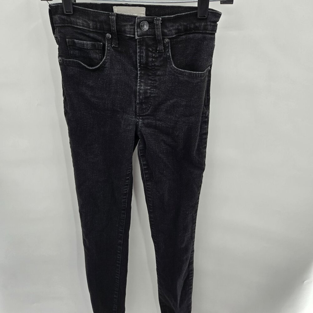 Everlane Black Skinny Hi-Rise Jeans 26 Tall